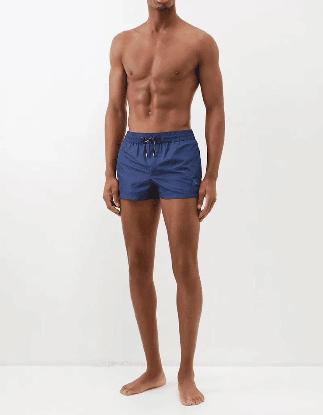 Logo Plaque Swimshorts Navy Blue