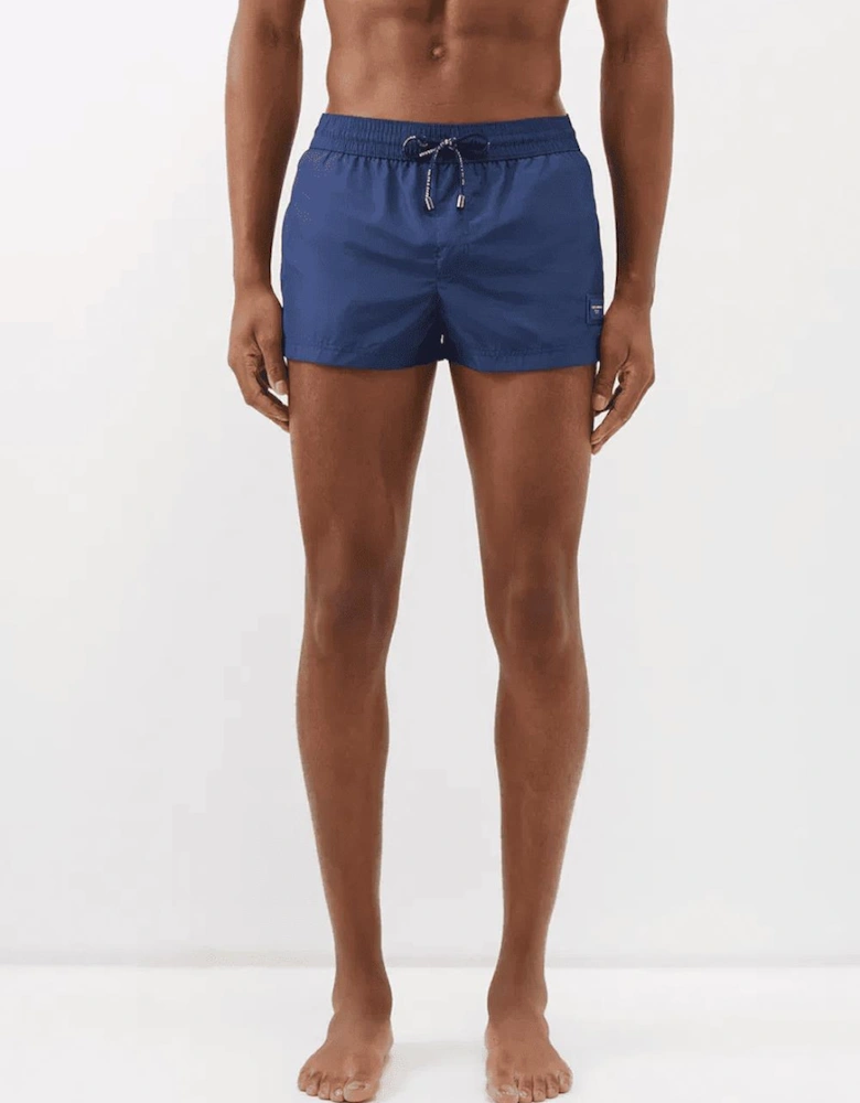 Logo Plaque Swimshorts Navy Blue