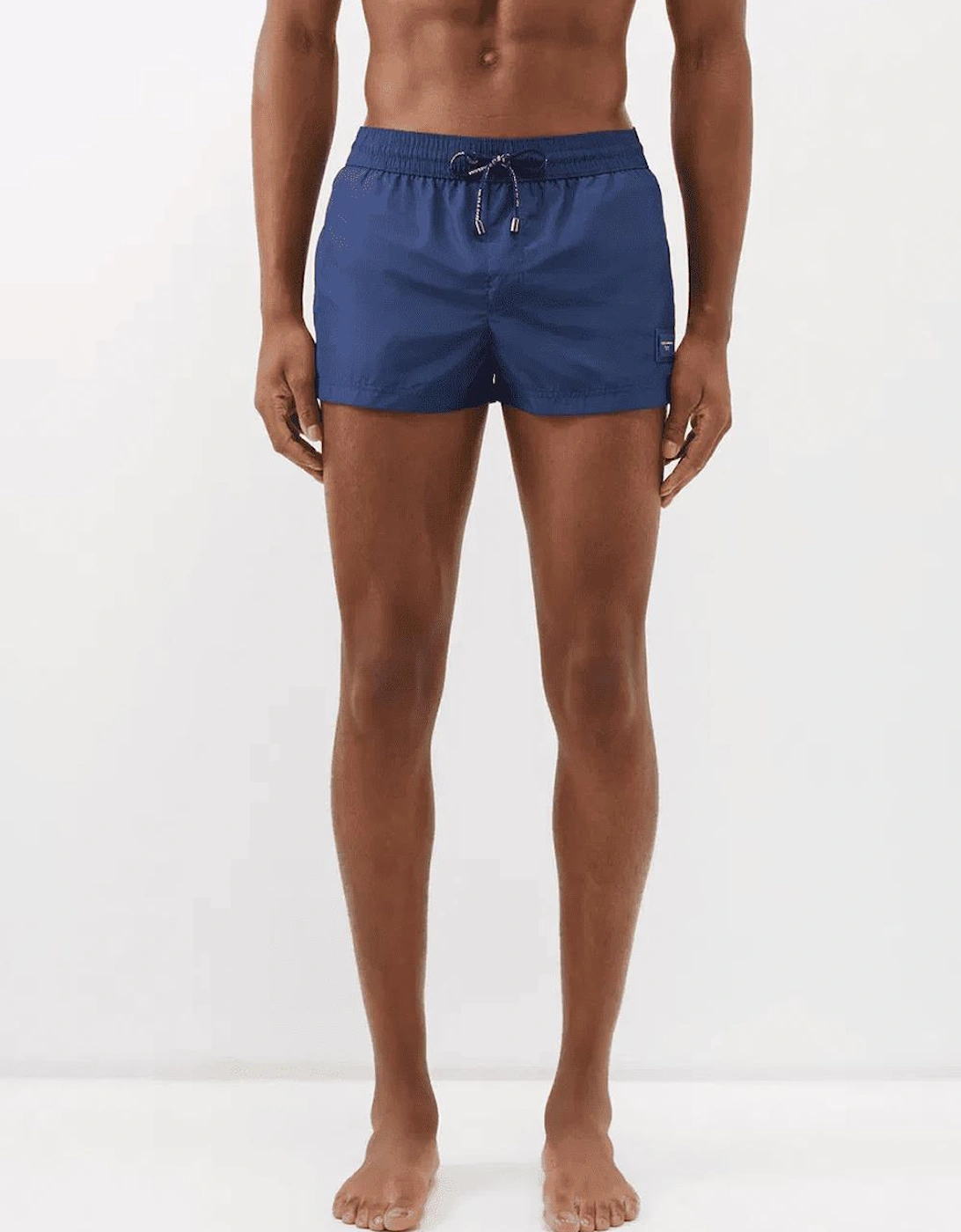 Logo Plaque Swimshorts Navy Blue