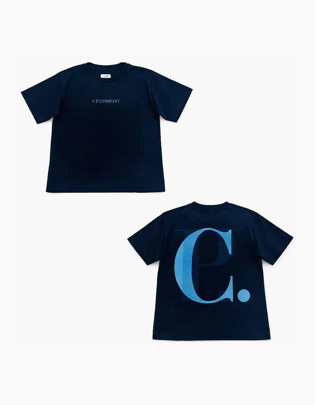 C.P.COMPANY BOYS MAXI NAVY T SHIRT CSM002, 4 of 3