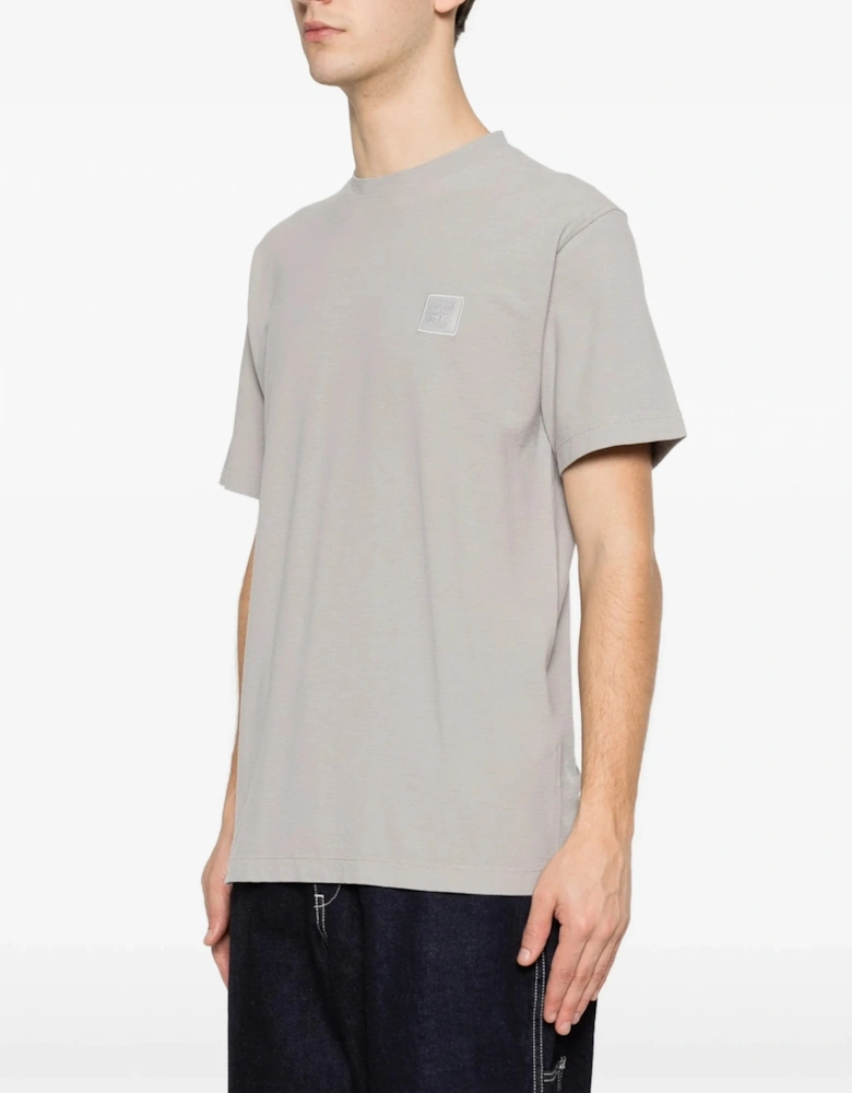 Ghost Patch Logo T-Shirt Grey