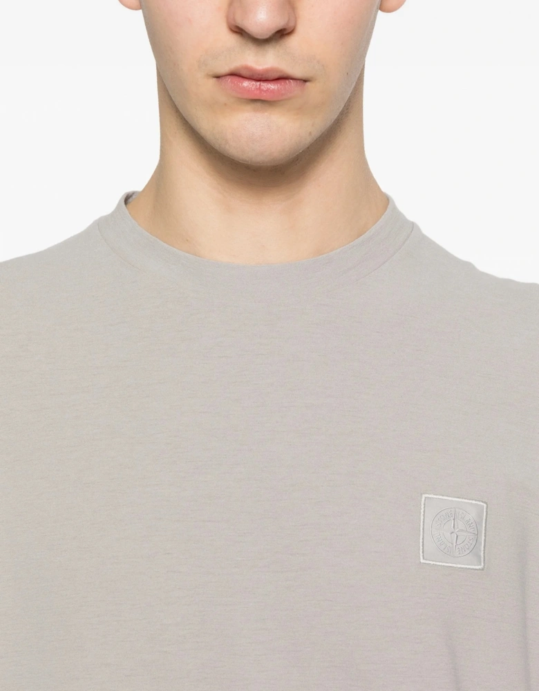 Ghost Patch Logo T-Shirt Grey