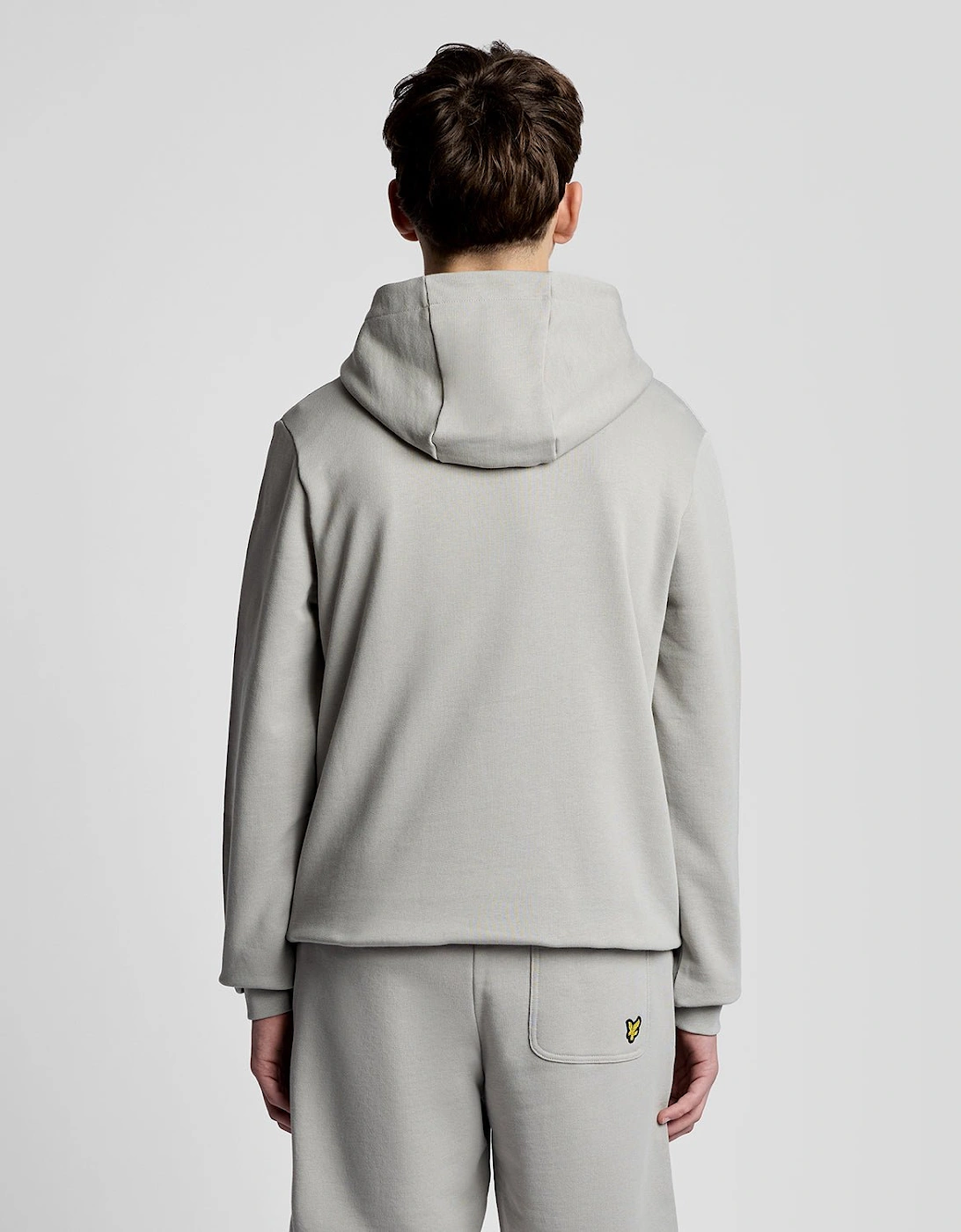 Cotton Script Logo Hoodie