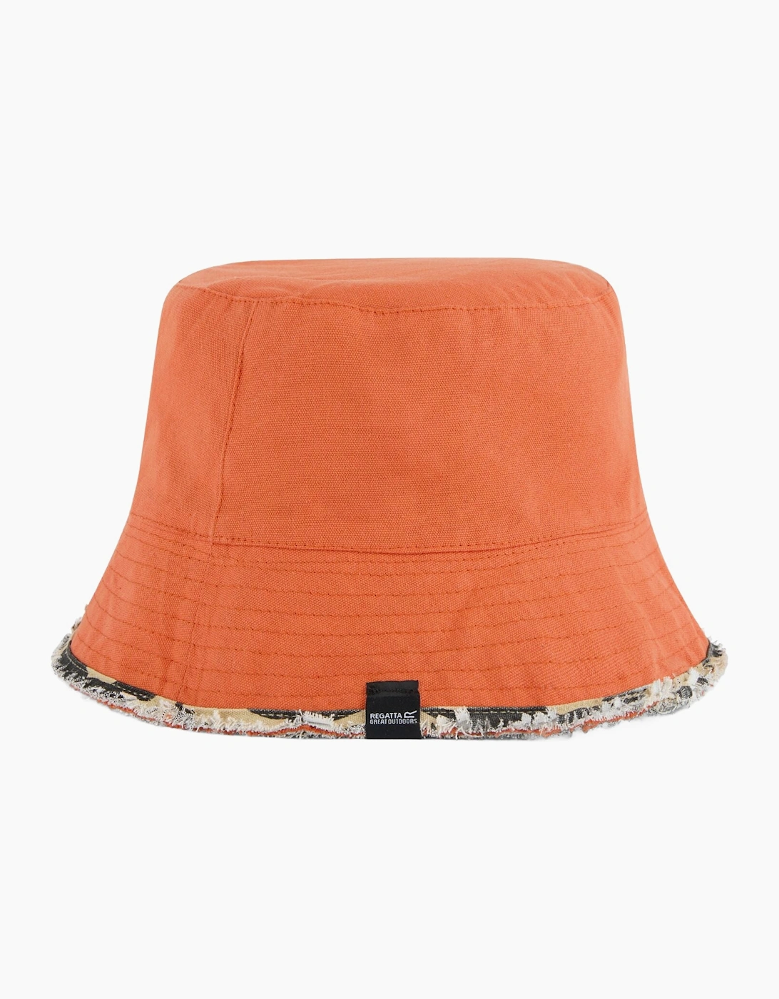Regatta Women's Orange Reversible Bucket Hat - Size: S/M