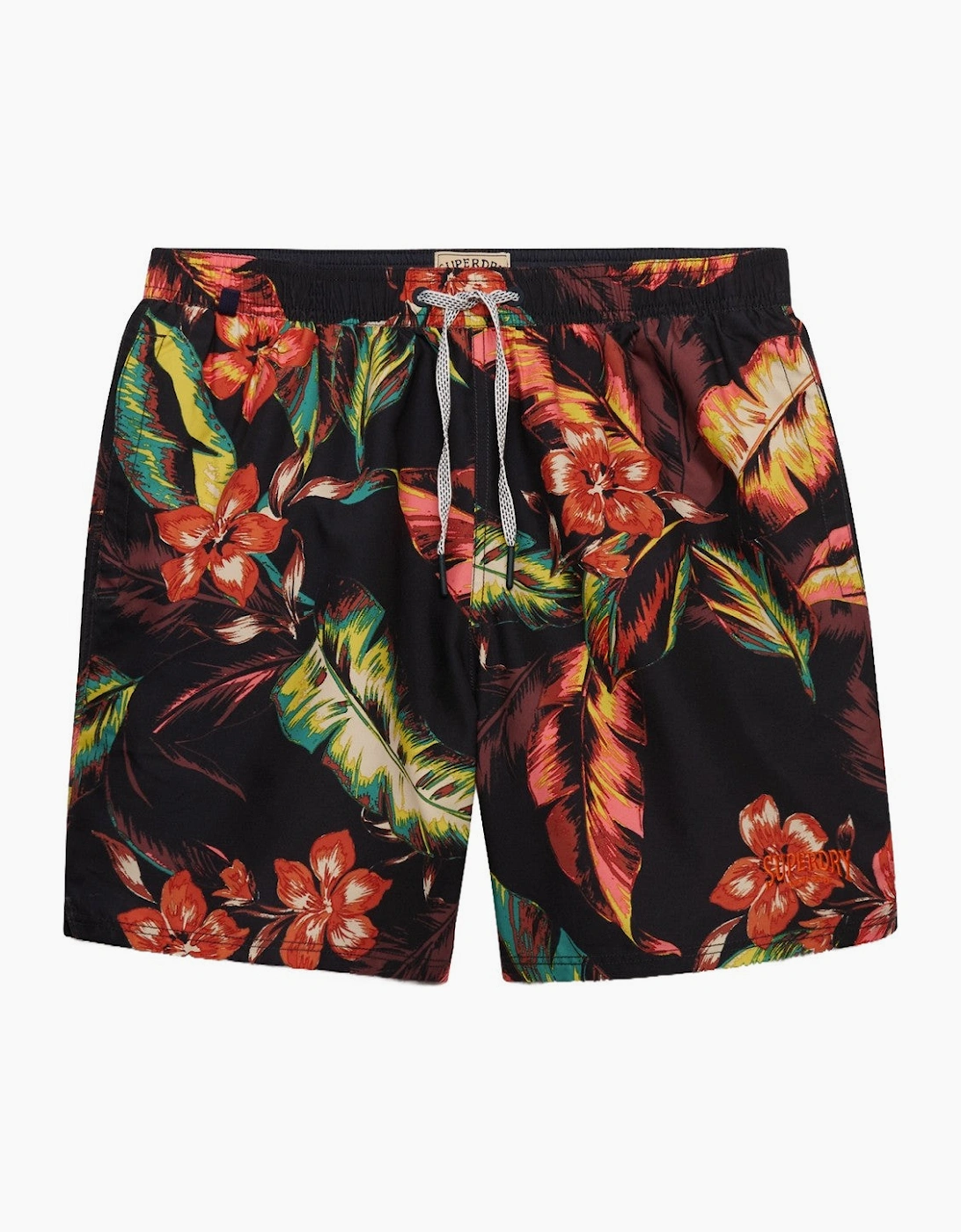 Superdry Mens Hawaiian Print 16 Swim Shorts