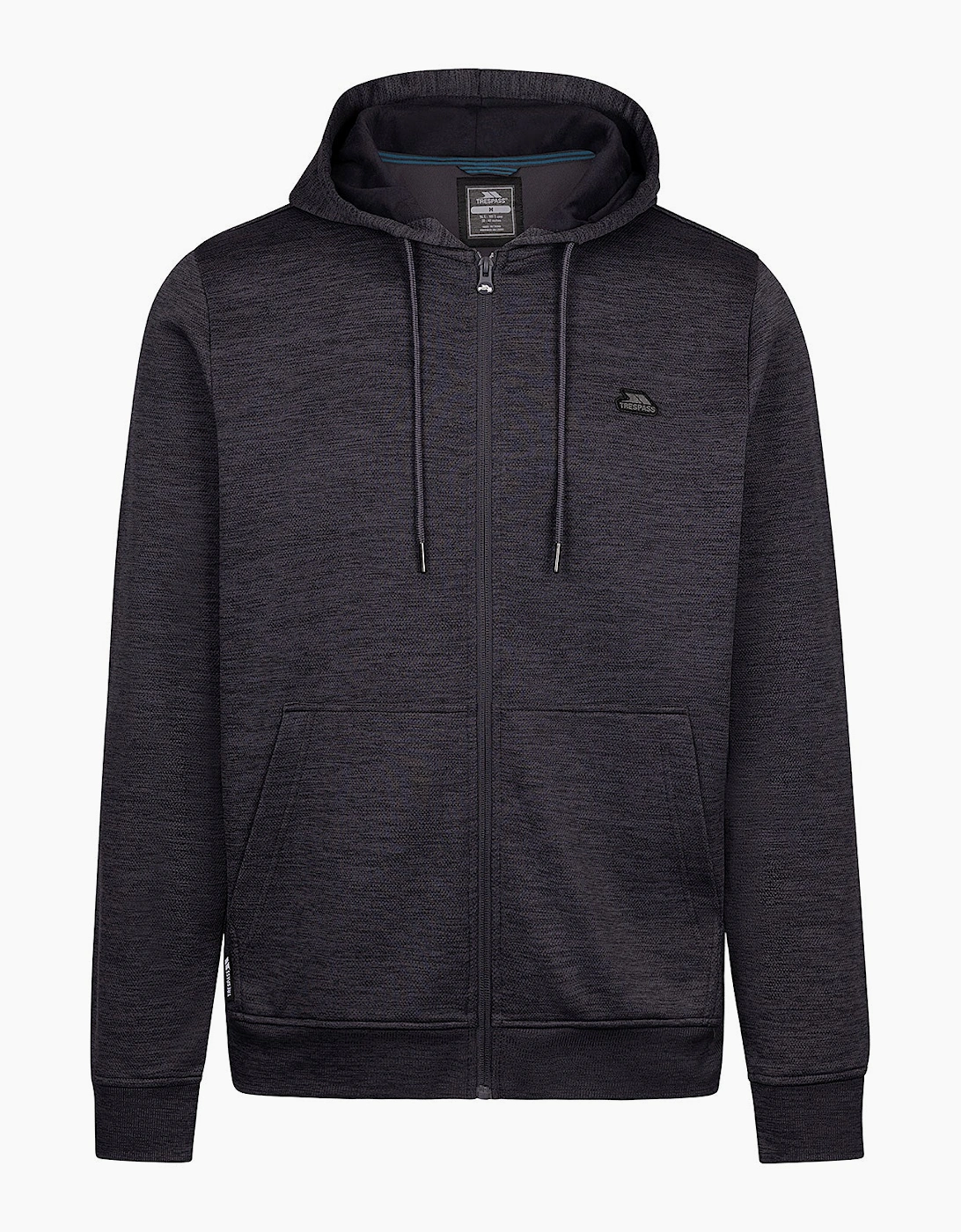 Trespass Mens Fewston Zip Up Hoodie, 2 of 1