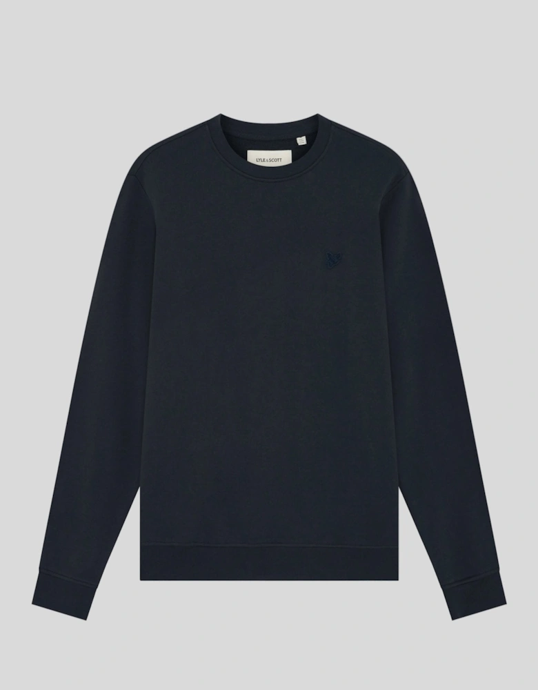 Superfine Cotton Crew Neck Sweatshirt
