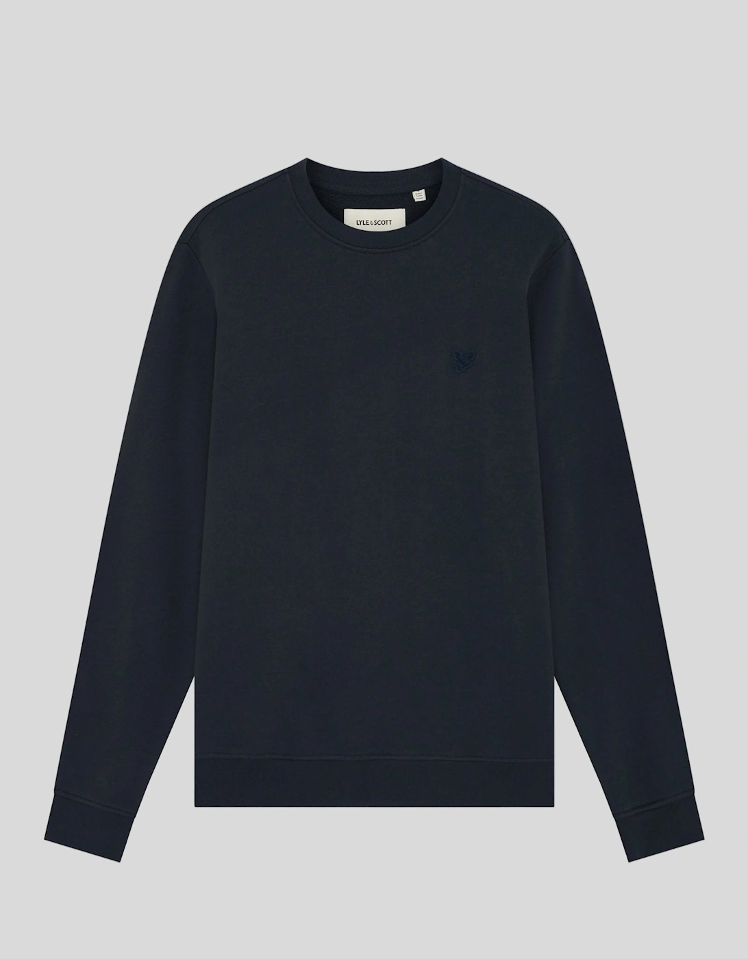 Superfine Cotton Crew Neck Sweatshirt