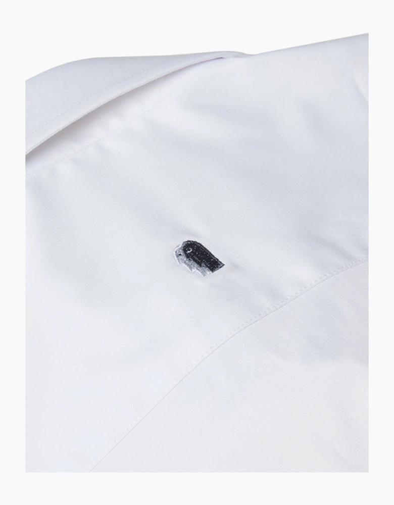 Stretch Semi Formal SS Shirt 01 White