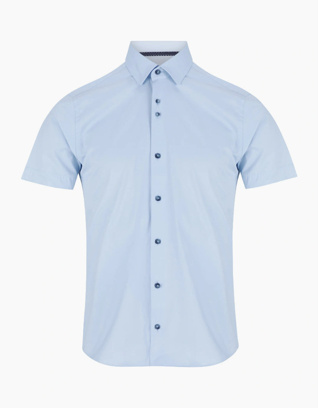 Stretch Semi Formal SS Shirt 21 Blue, 5 of 4