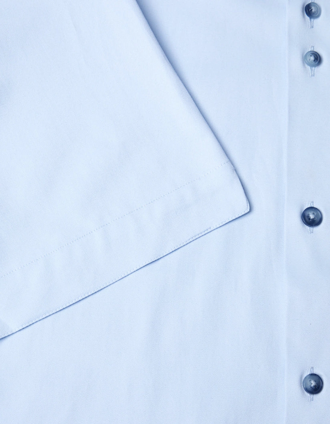 Stretch Semi Formal SS Shirt 21 Blue