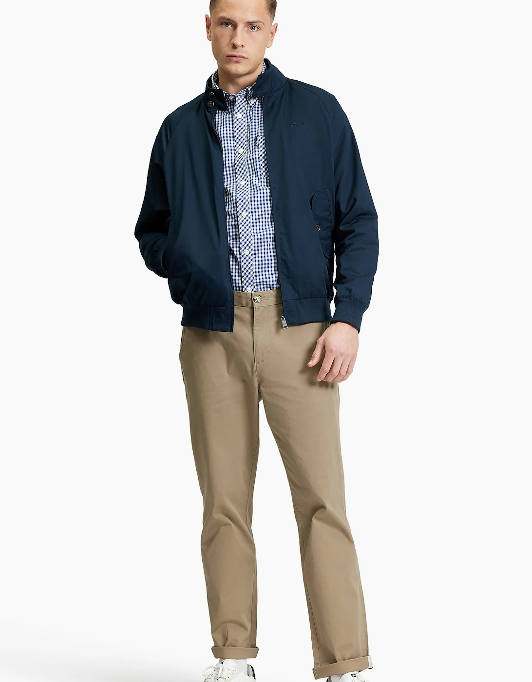 Signature Harrington Jacket | Dark Navy