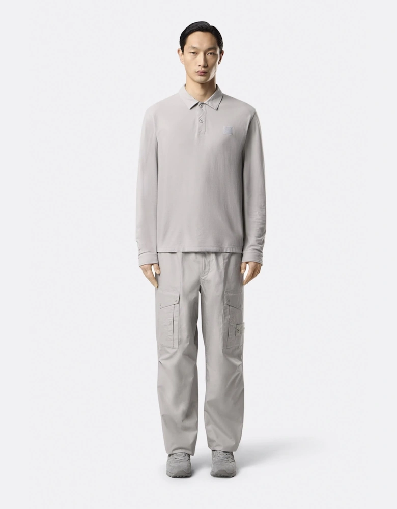 S0F11 Patch Logo Ls Polo Grey