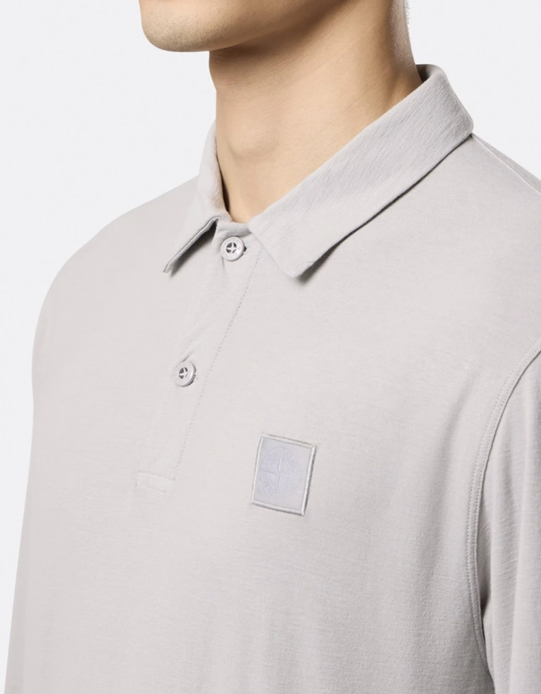 S0F11 Patch Logo Ls Polo Grey