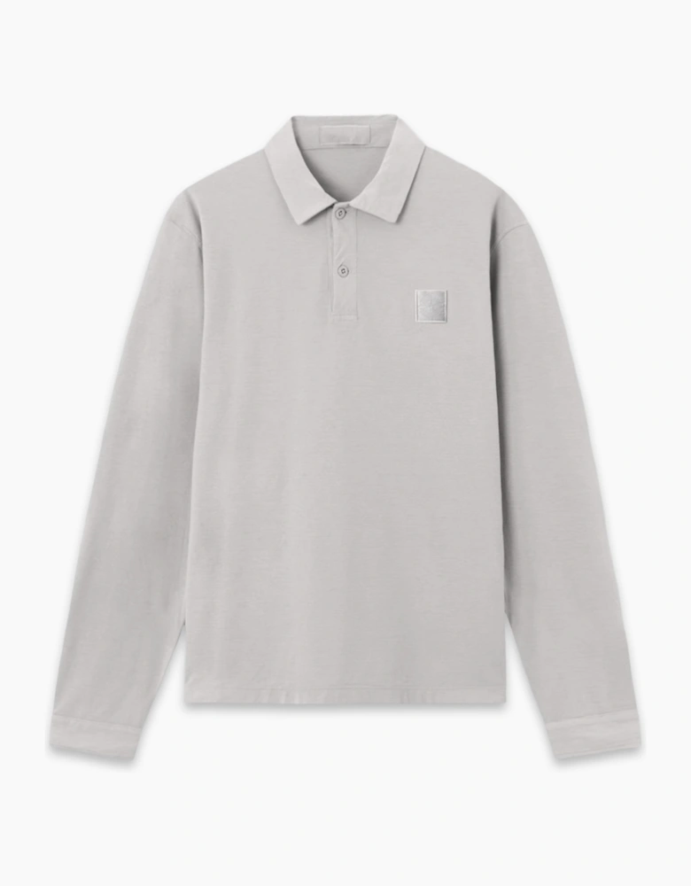 S0F11 Patch Logo Ls Polo Grey