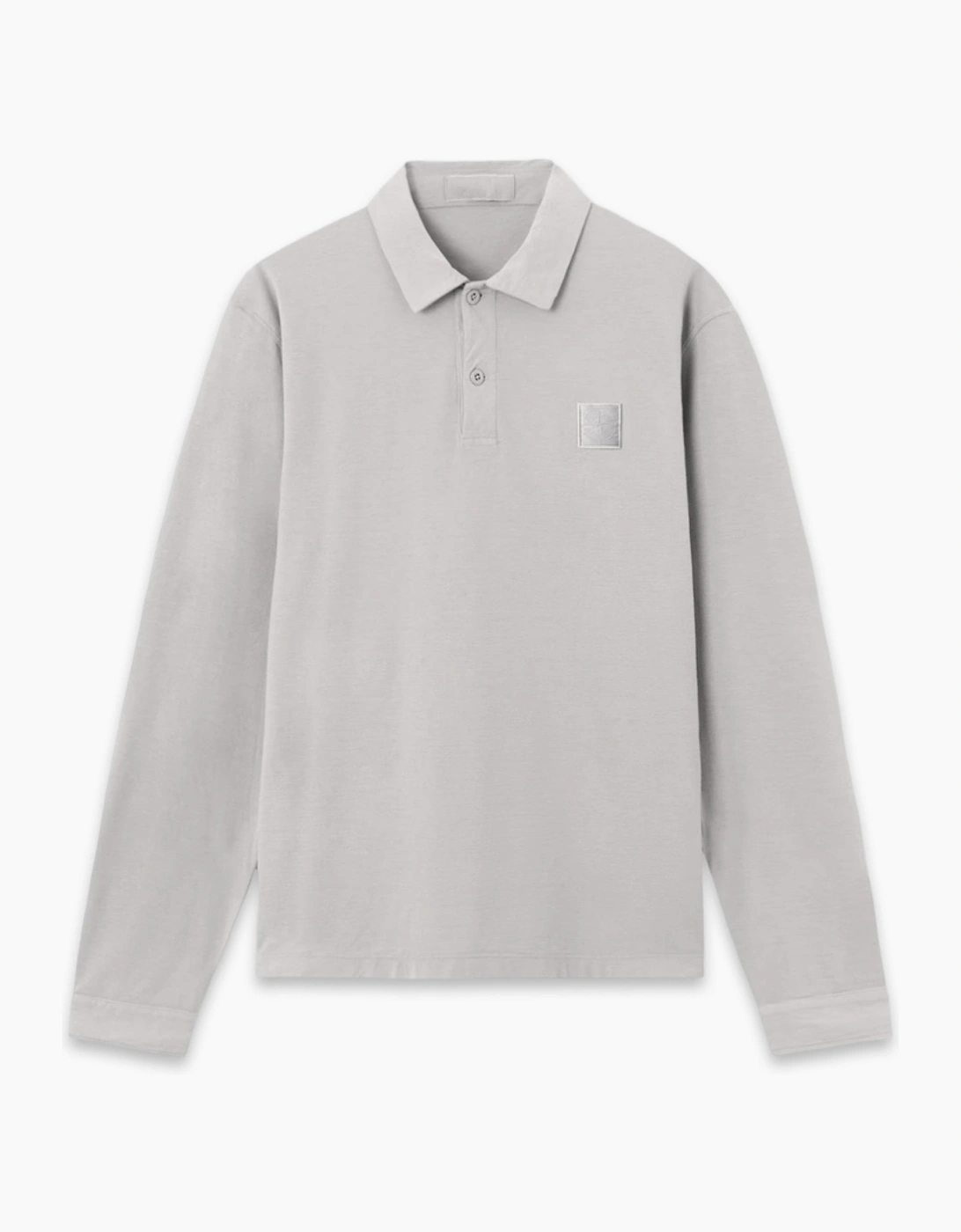 S0F11 Patch Logo Ls Polo Grey