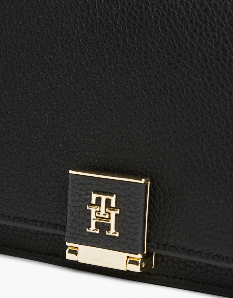TH Her Womens Chain Crossover Bag - Black