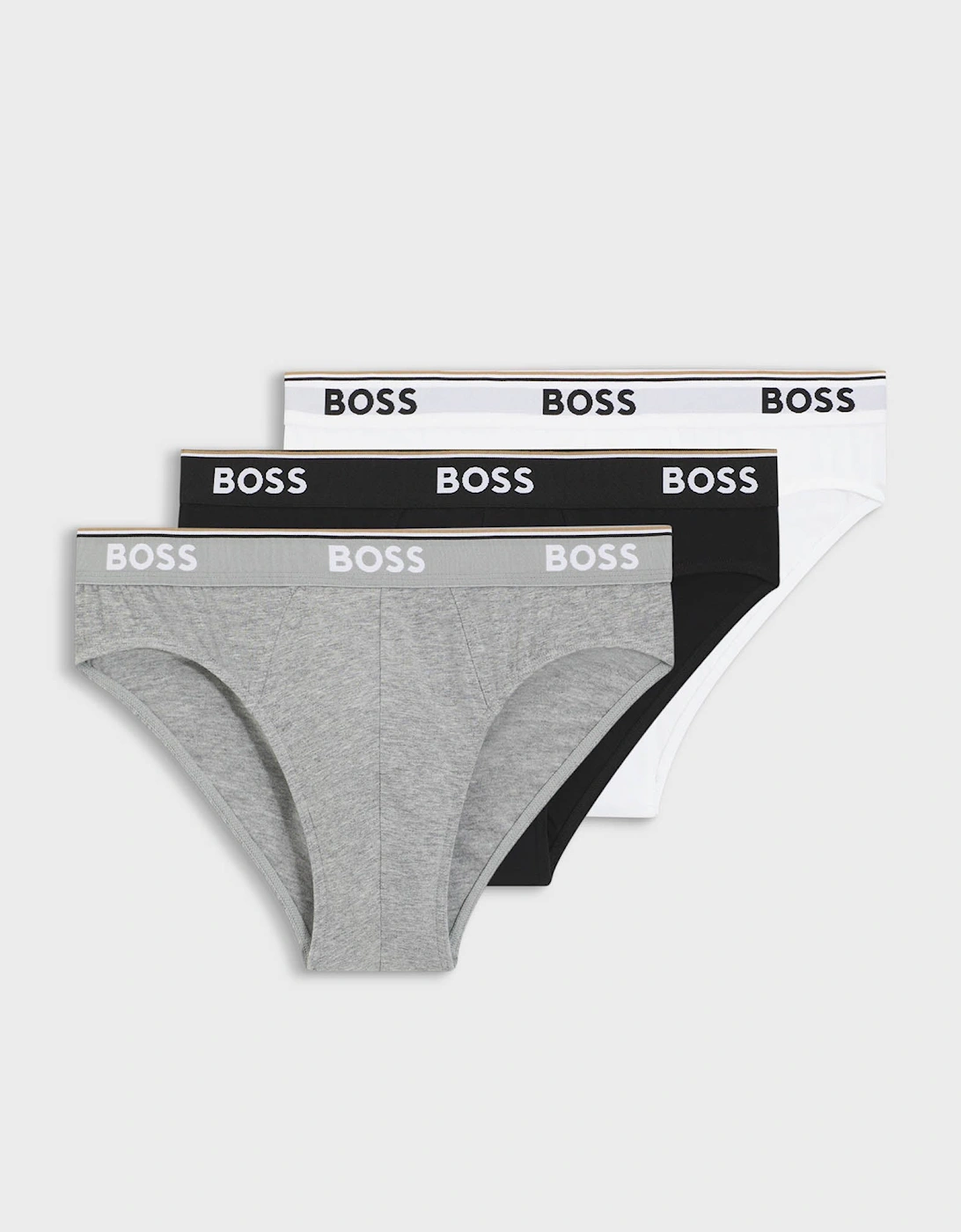 BOSS Orange 3 Pack Mens Power Briefs - Assorted Pre 999