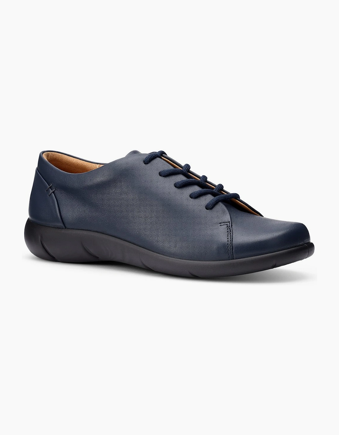 Hotter Women's Black Dew Ii Lace Up Shoes - Size: 3.5