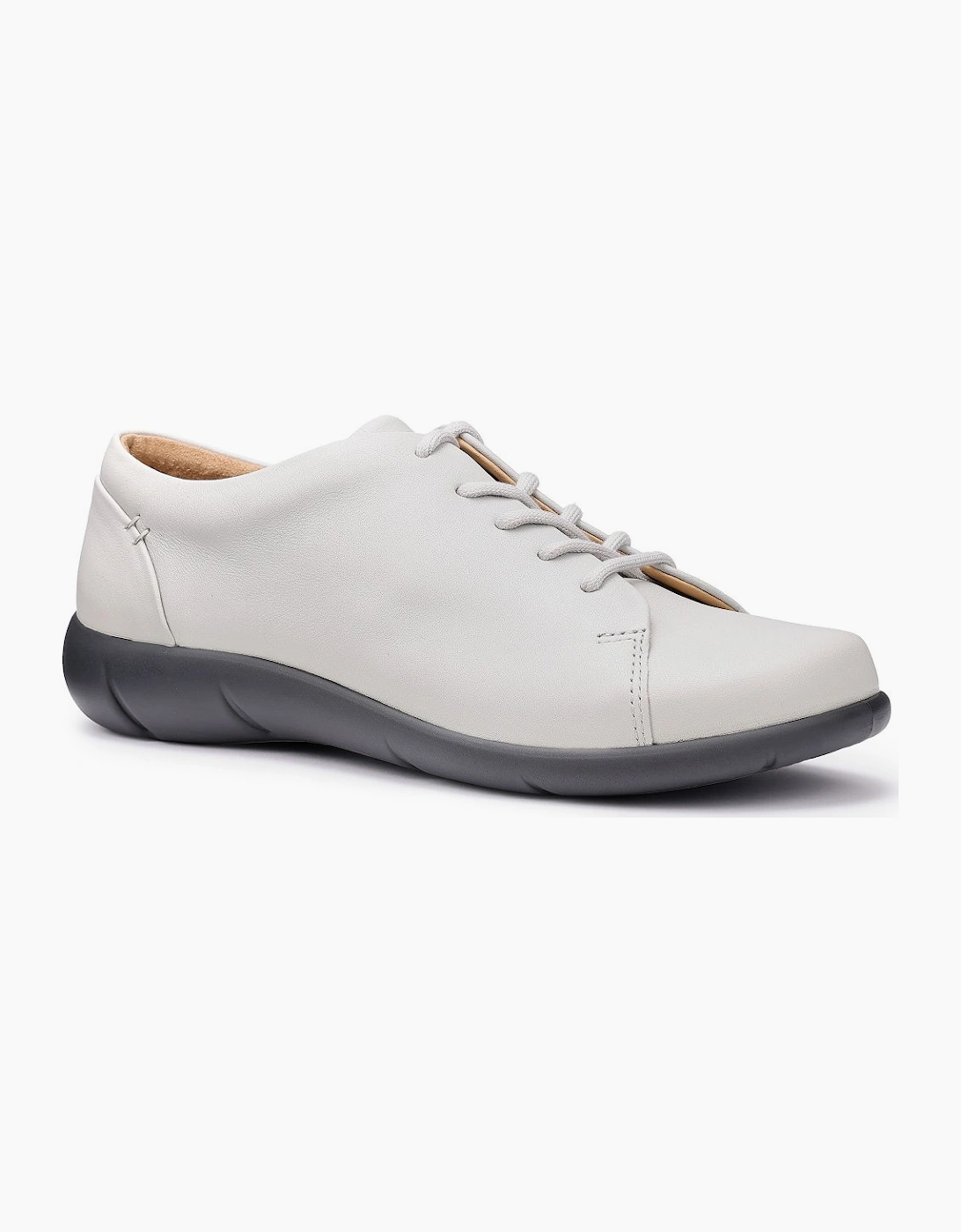 Hotter Women's White Dew Ii Extra Wide Fit Shoes - Size: 5.5