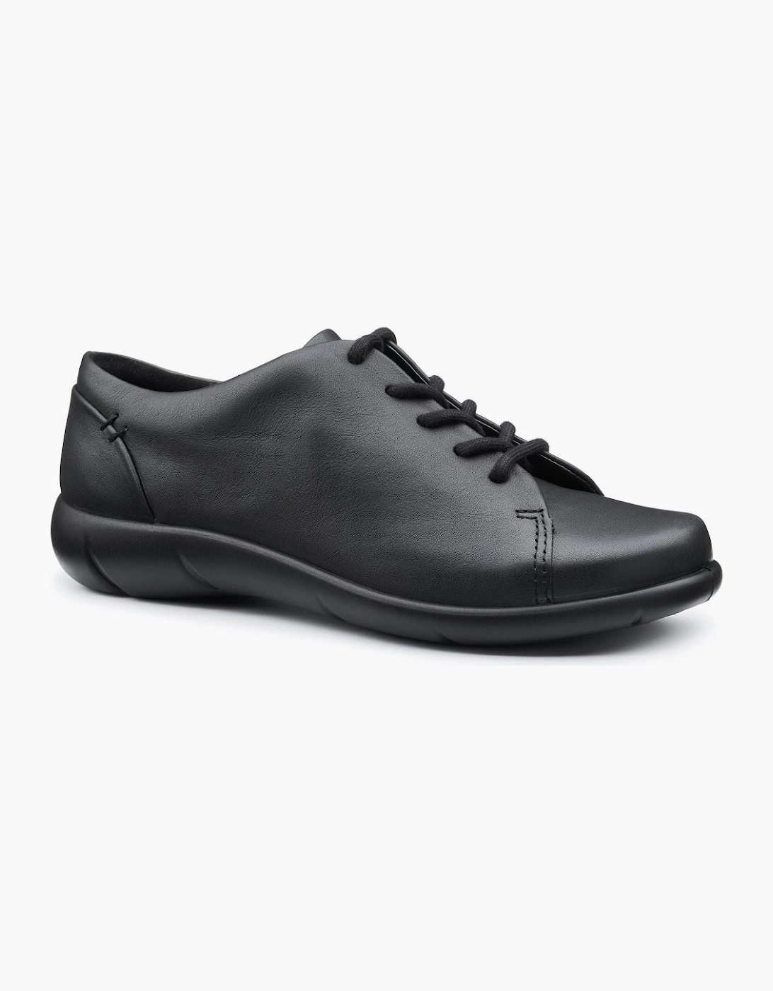 Hotter Women's Black Dew Ii Extra Wide Fit Shoes - Size: 5.5