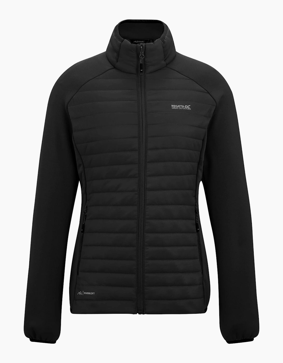 Regatta Women's Black / Clumber Hybrid Jacket  10 Size 10 Uk