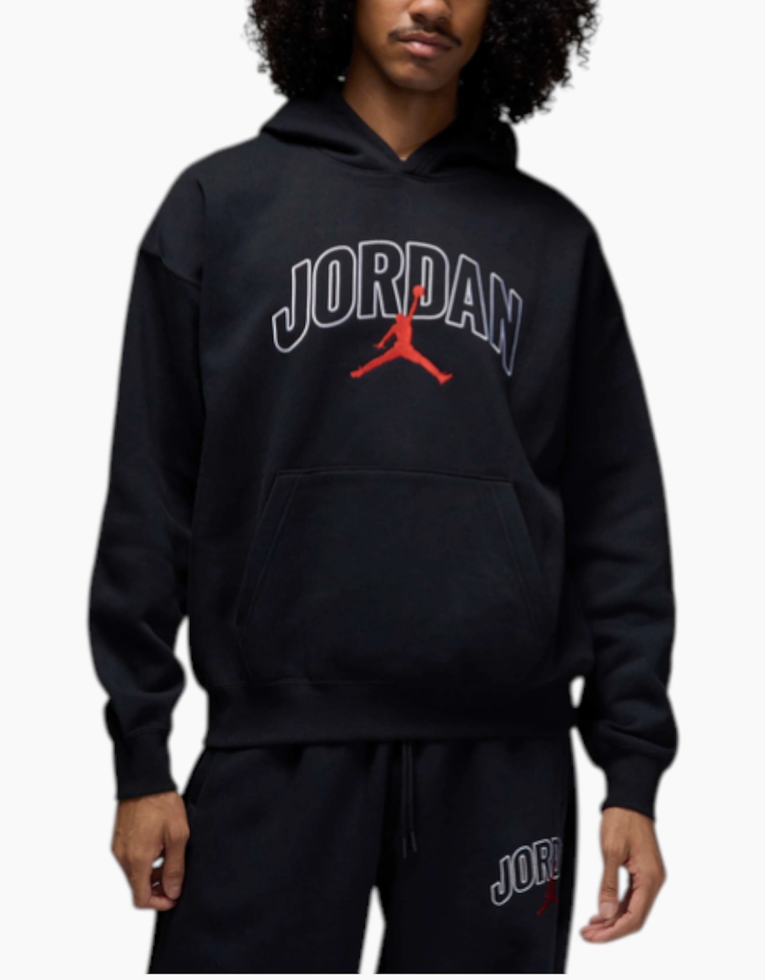 Nike Mens Jordan Hoodie Oversized Fleece Pullover