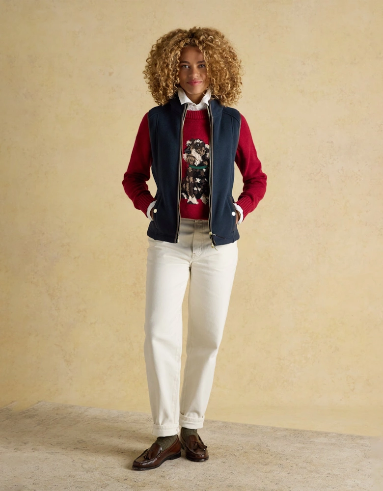 Joules FAIRBOURNE Womens Gilets Navy