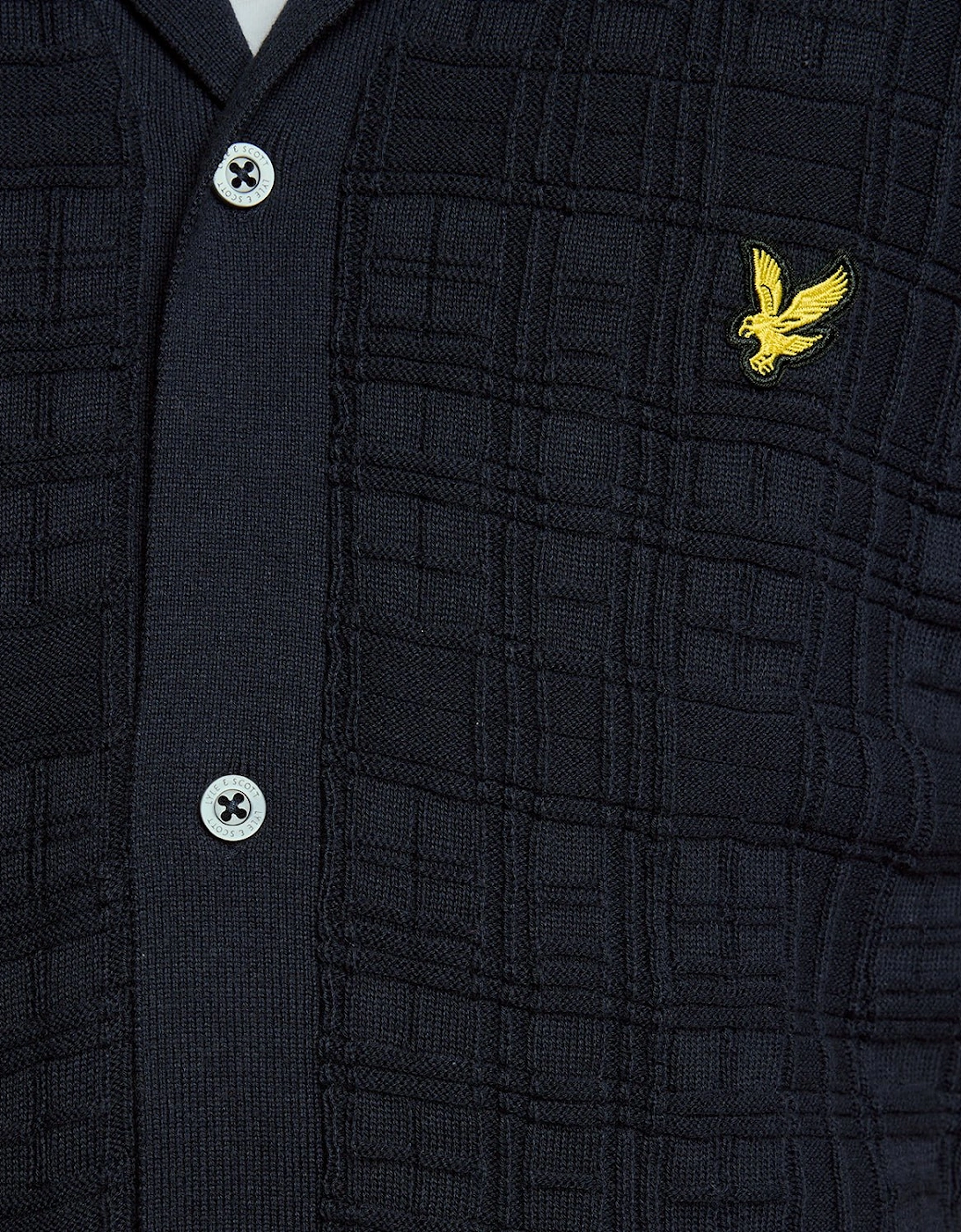 Revere Collar Knitted Resort Shirt