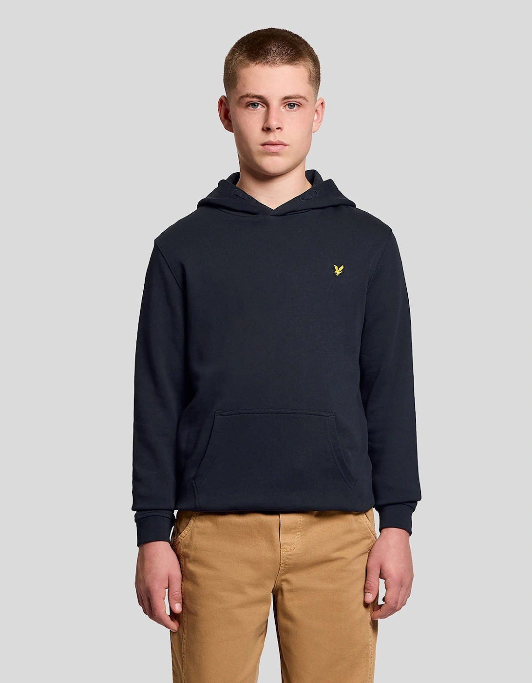 Loopback Cotton Hoodie