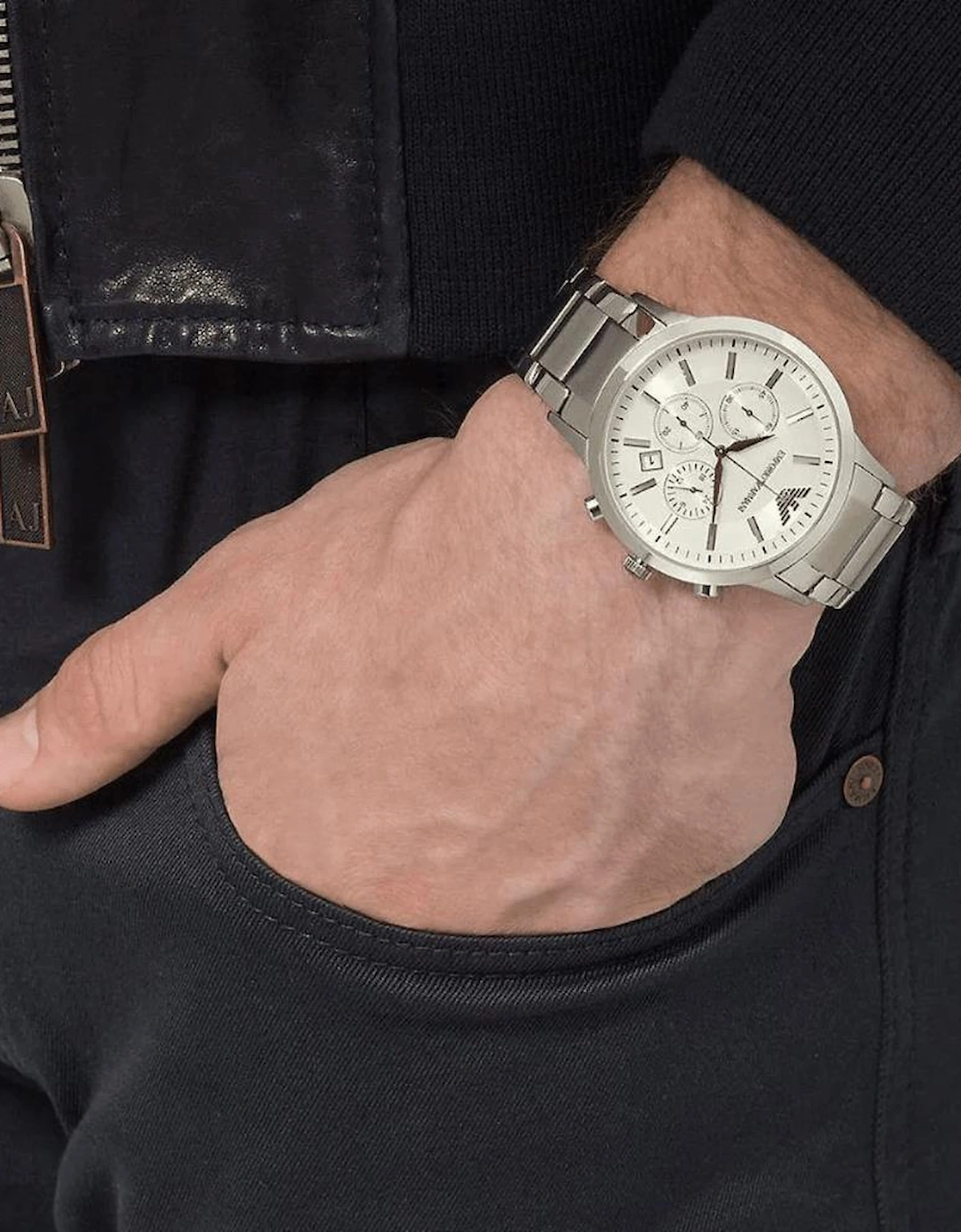 Emporio Armani AR2458 Renato Chronograph Men's Watch
