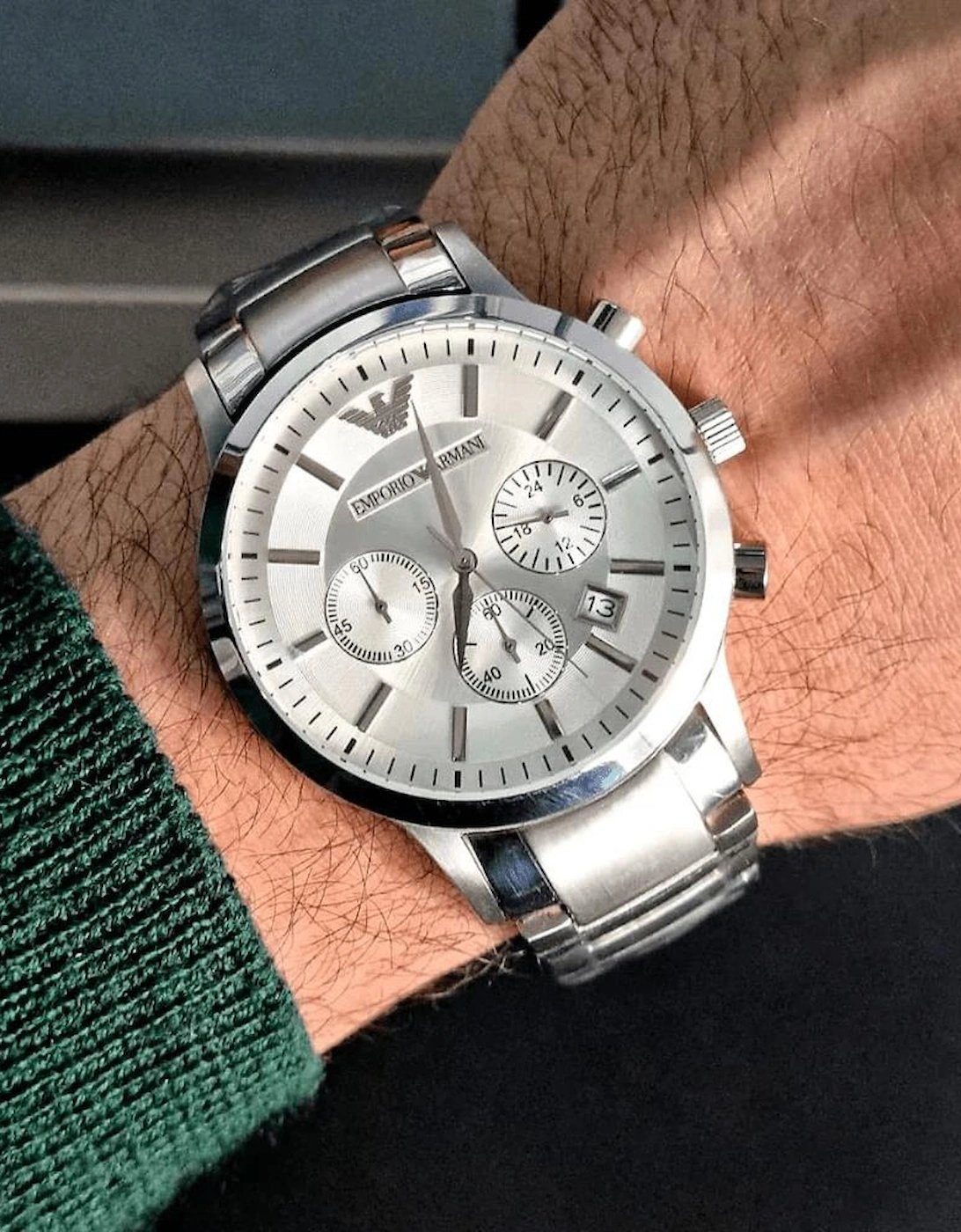 Emporio Armani AR2458 Renato Chronograph Men's Watch