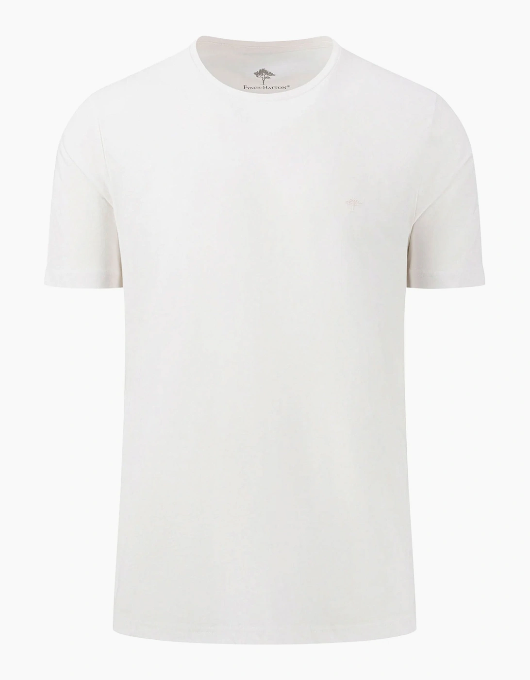 Fynch Hatton Men's White Fynch-Hatton T-Shirt  44 Size 2XL