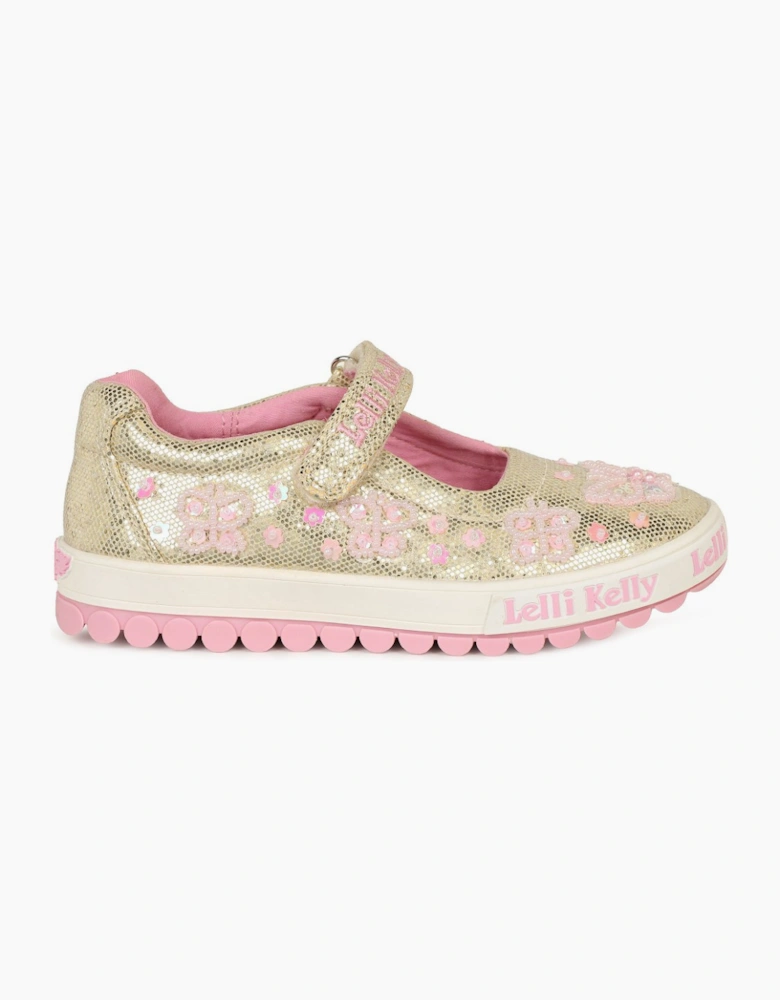 Emerald Dolly Girls Infant Canvas Shoes
