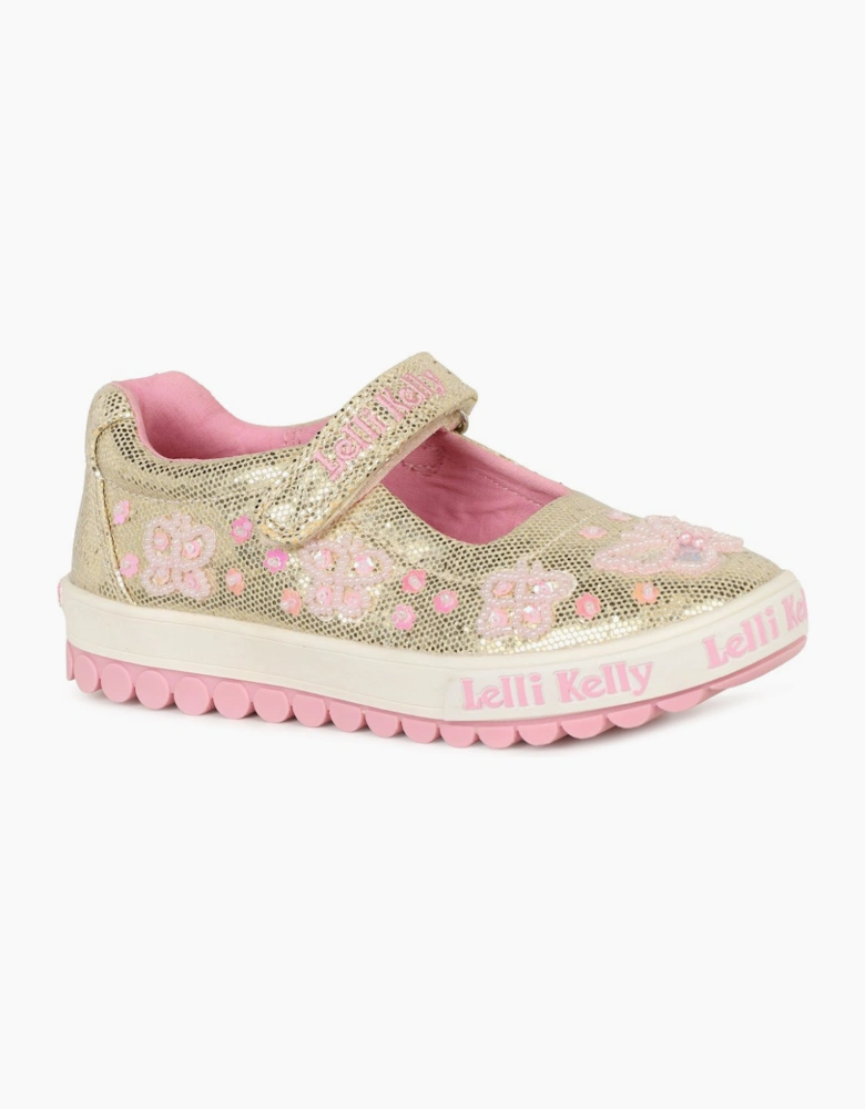 Emerald Dolly Girls Infant Canvas Shoes
