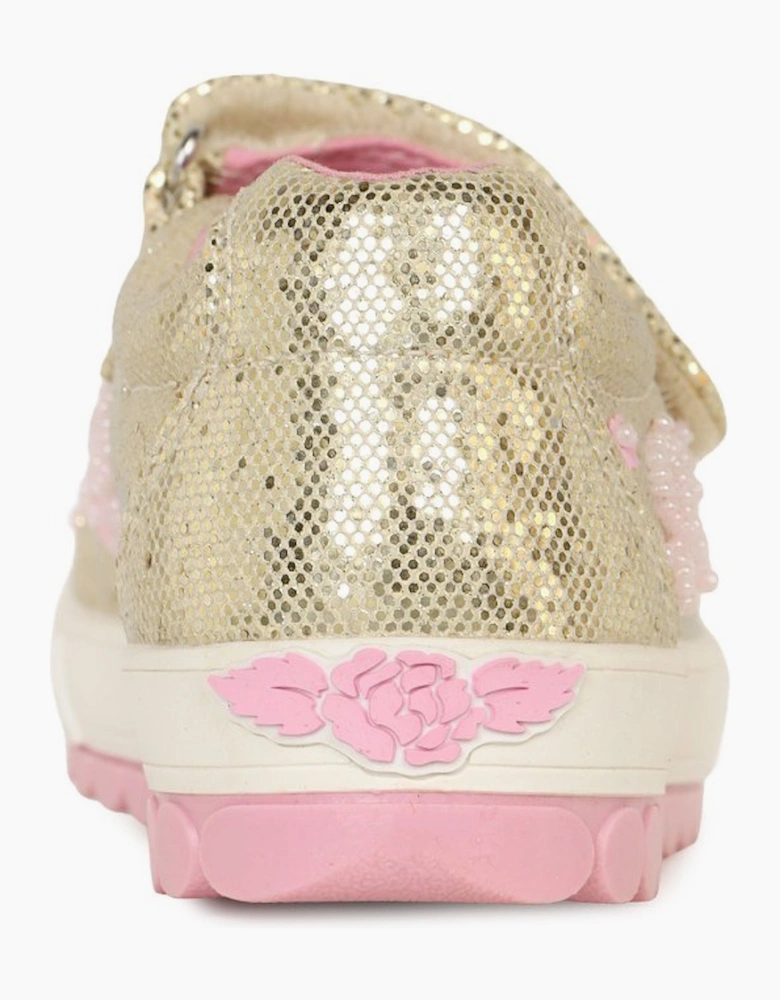 Emerald Dolly Girls Infant Canvas Shoes
