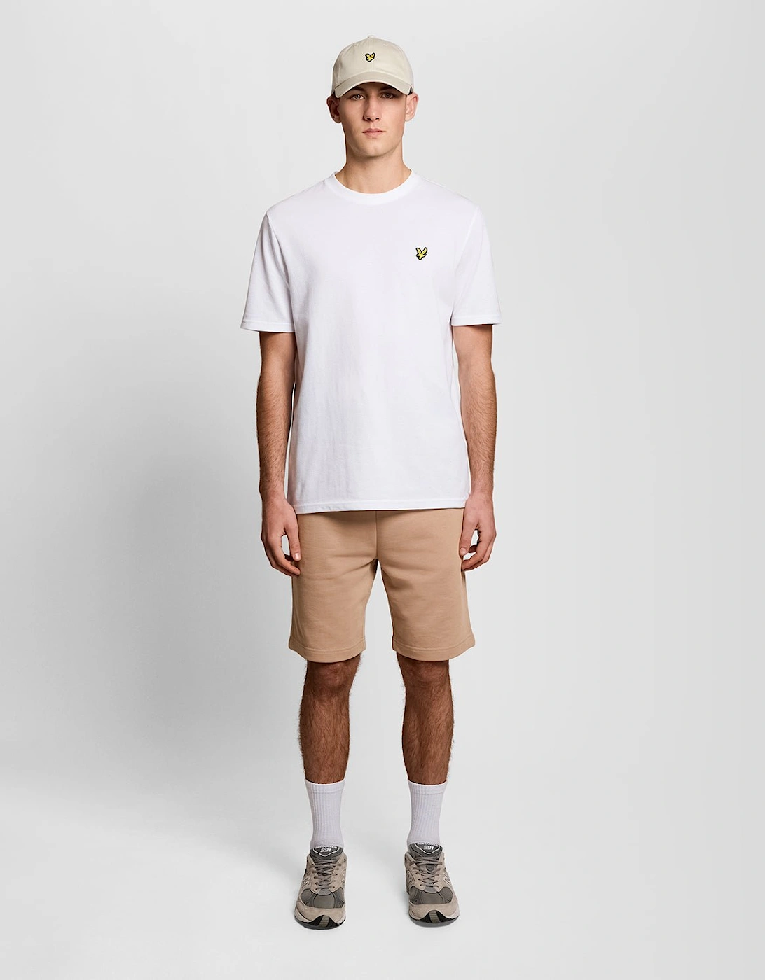 Lyle And Scott Men's Tan Cotton Sweat Shorts  29/28/32 Xs