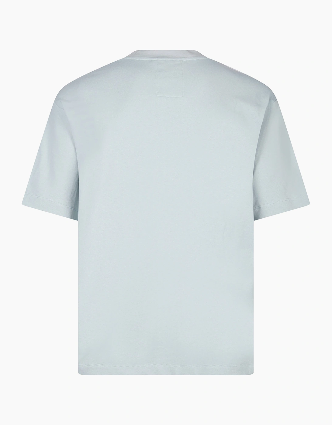 Luke 1977 Clarke crew neck t shirt washed sky blue