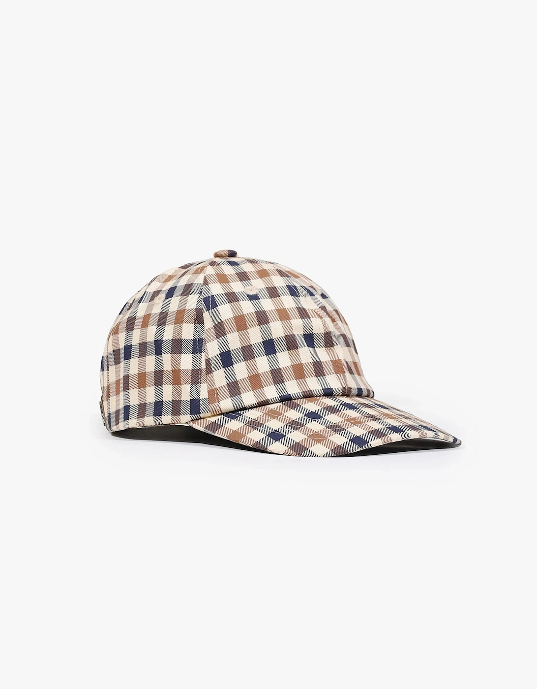 Aquascutum Men's Club Check Iconic Baseball Cap - 28 - Size: One Size