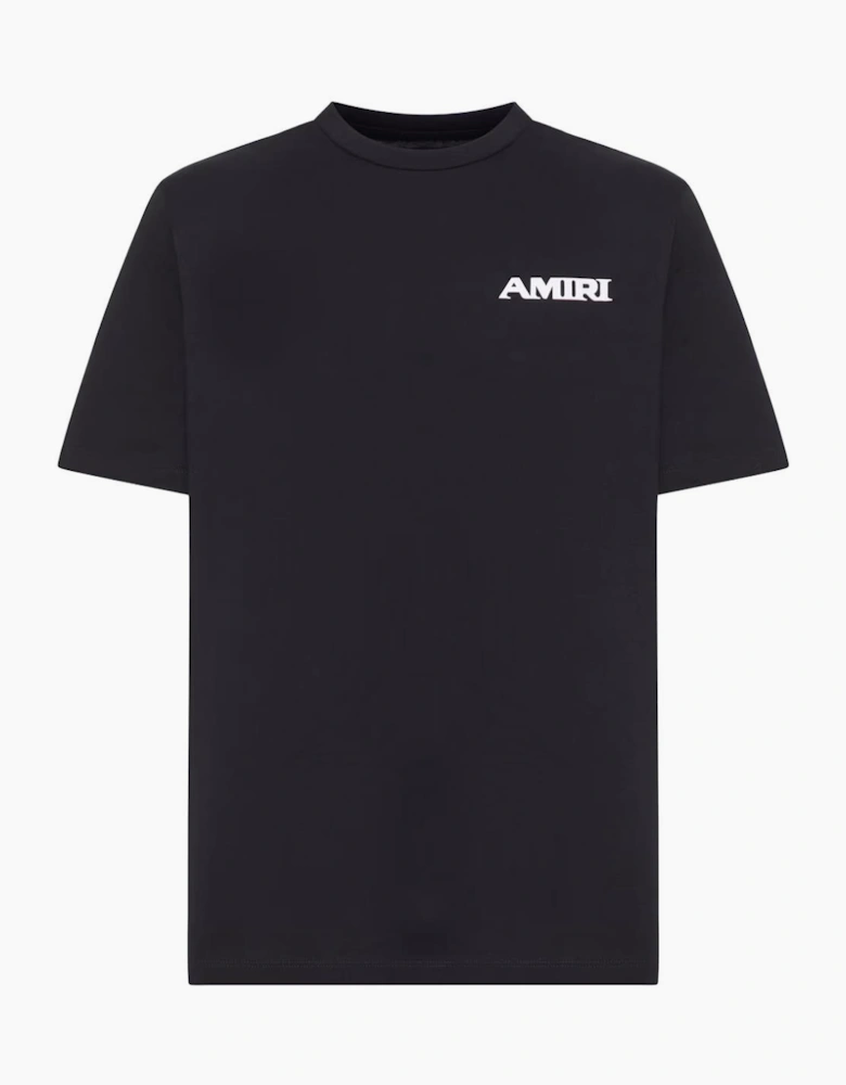 Amiri Sports Logo T-Shirt in Black