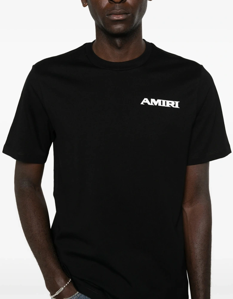 Amiri Sports Logo T-Shirt in Black