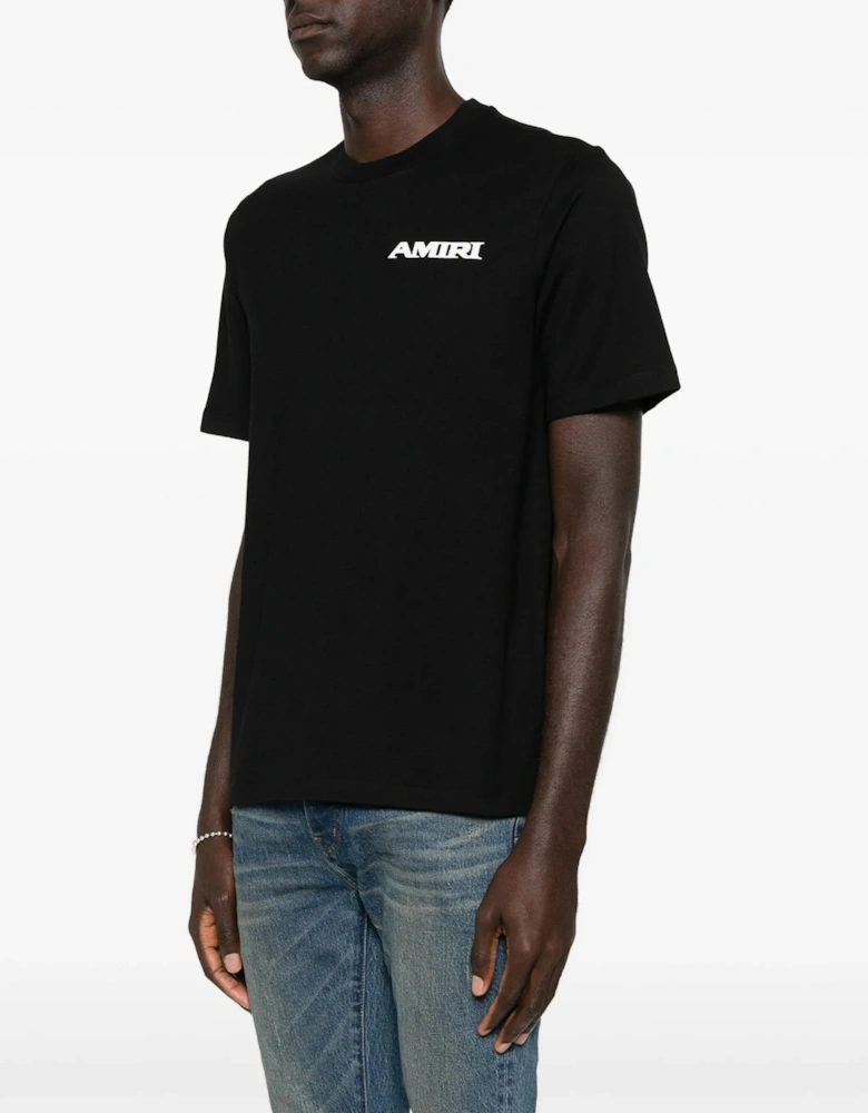 Amiri Sports Logo T-Shirt in Black