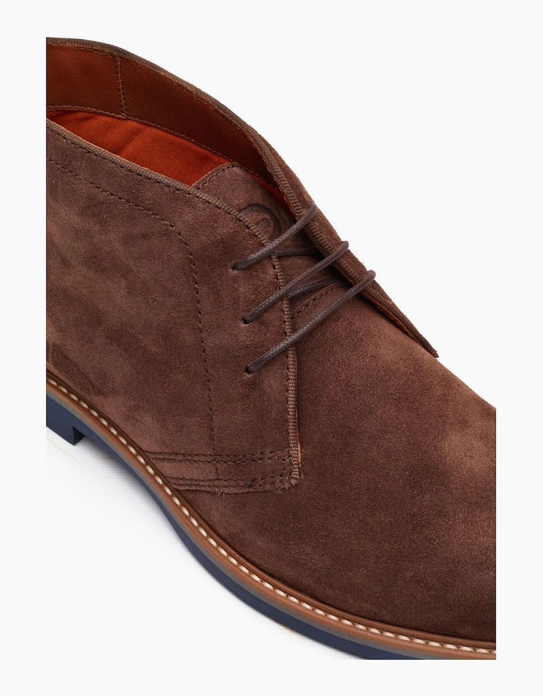 Base London Carlton Chukka Leather Men's Brown Boots