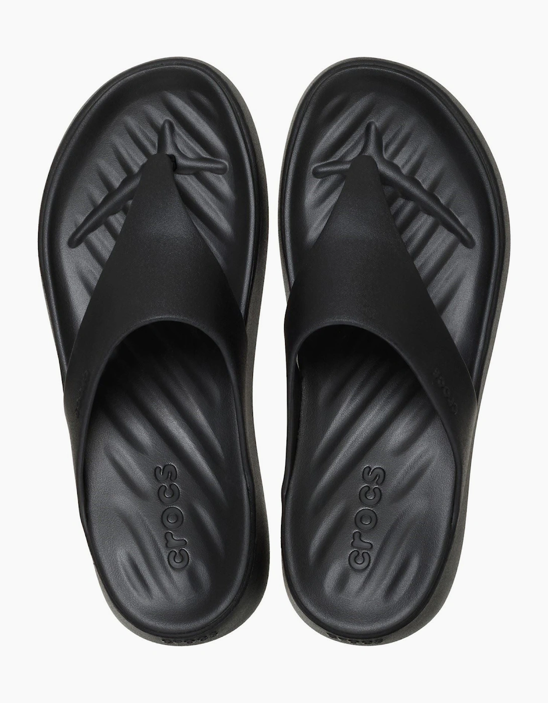 Crocs Getaway Triangle EVA Women's Black Sandals