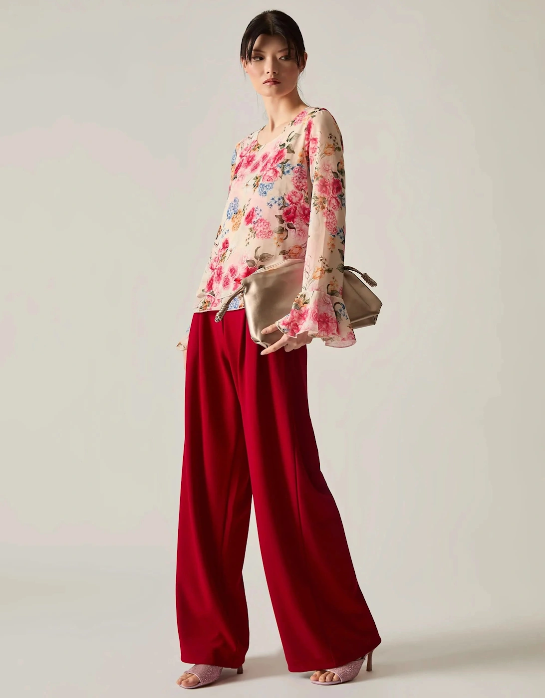 Flower Print Blouse