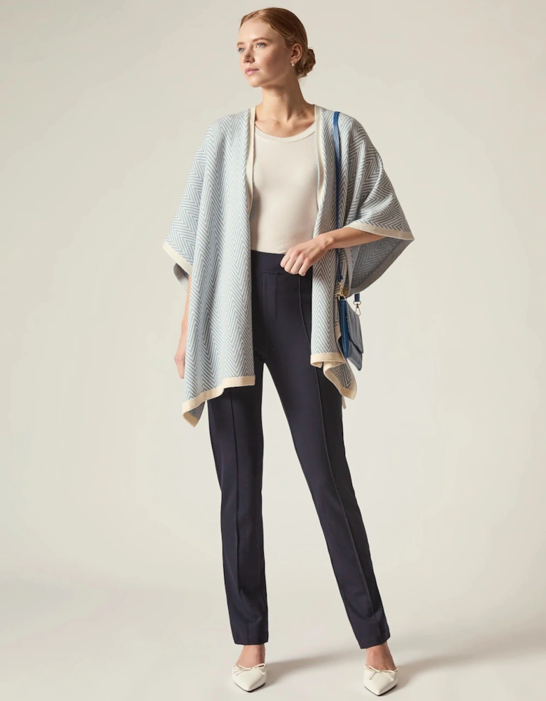 Cigarette Trousers Navy