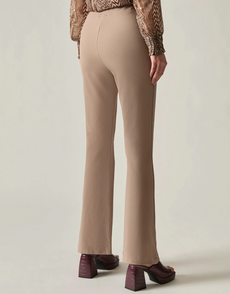 Taupe Bootleg Trousers