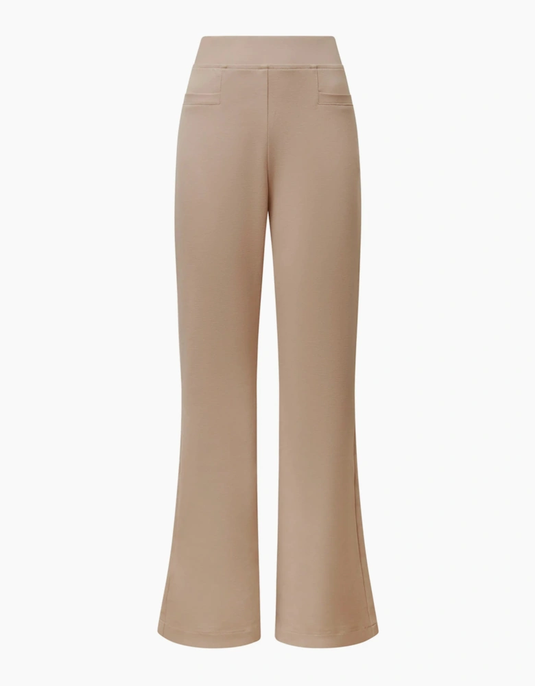 Taupe Bootleg Trousers