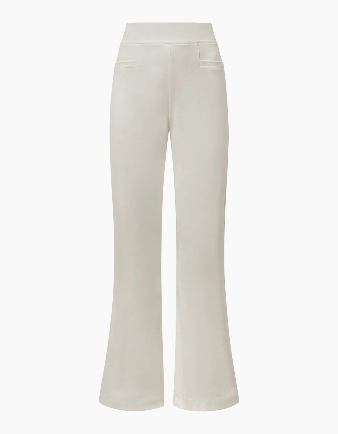 Cream Bootleg Trousers