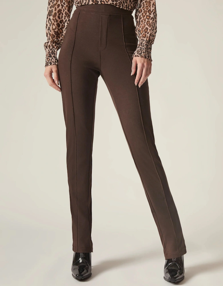Cigarette Trousers Brown
